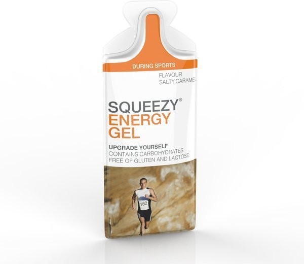 Squeezy Żel energetyczny 33 g Słony karmel 12+ 1 gratis