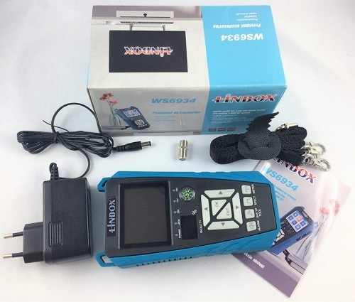 Linbox Miernik satelitarny Linbox WS6934 DVB-S2 WS6934