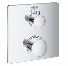 Grohe 24079000 GROHTHERM TERMOSTATYCZNA BATERIA PRYSZNICOWA DO OBSŁUGI DWÓCH WYJŚĆ WODY