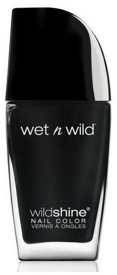 Wet n Wild Wet n Wild Wild Shine Nail Color lakier do paznokci 485 Black Creme 12ml