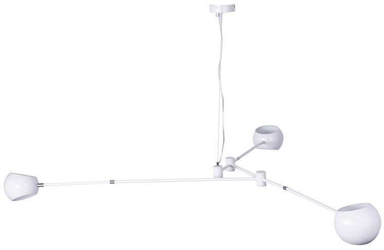 Step into design Lampa wisząca ASTRONOMY-3 biała 175 cm ST-5335B-3 WHITE - Step into design ST-5335B-3 WHITE