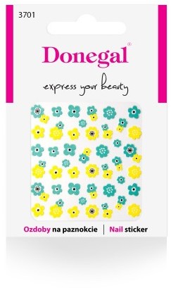 Donegal Naklejki na paznokcie Wiosenna Łąka 3701