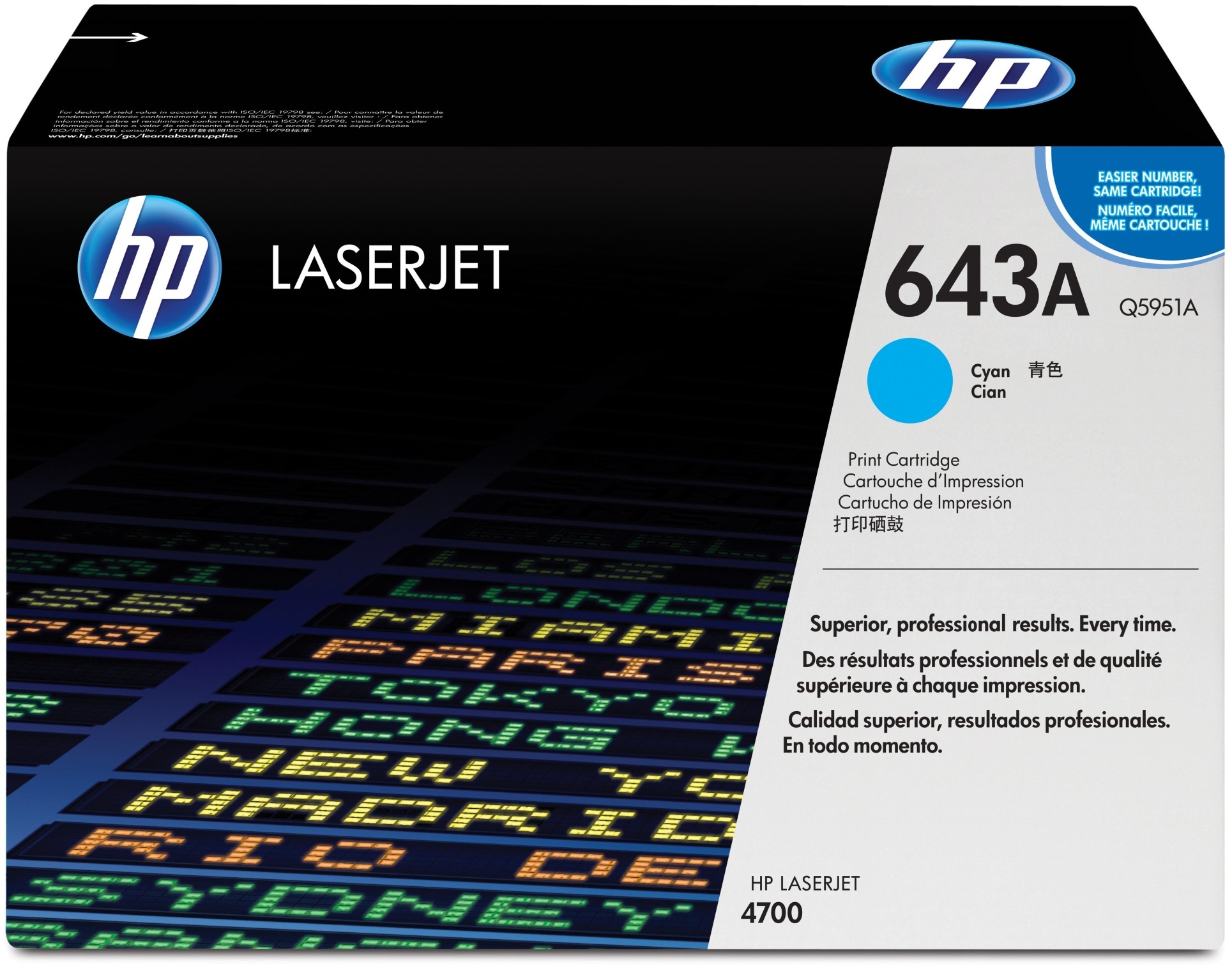 Hewlett Packard Toner Hp Color LaserJet 4700 cyan