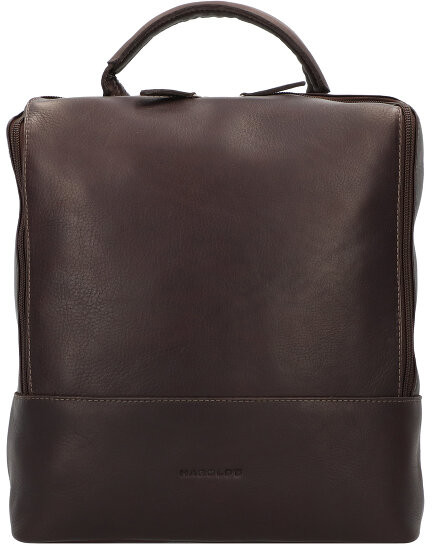 Harold's Harold's Campo Plecak skórzana 35cm przegroda na laptopa braun CA22-03