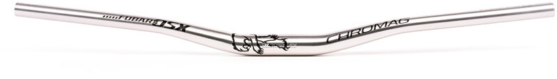 Chromag Chromag Fubars OSX LTD Handlebar 31,8mm DH 25mm, srebrny 800mm 2022 Kierownice MTB 110-005-03