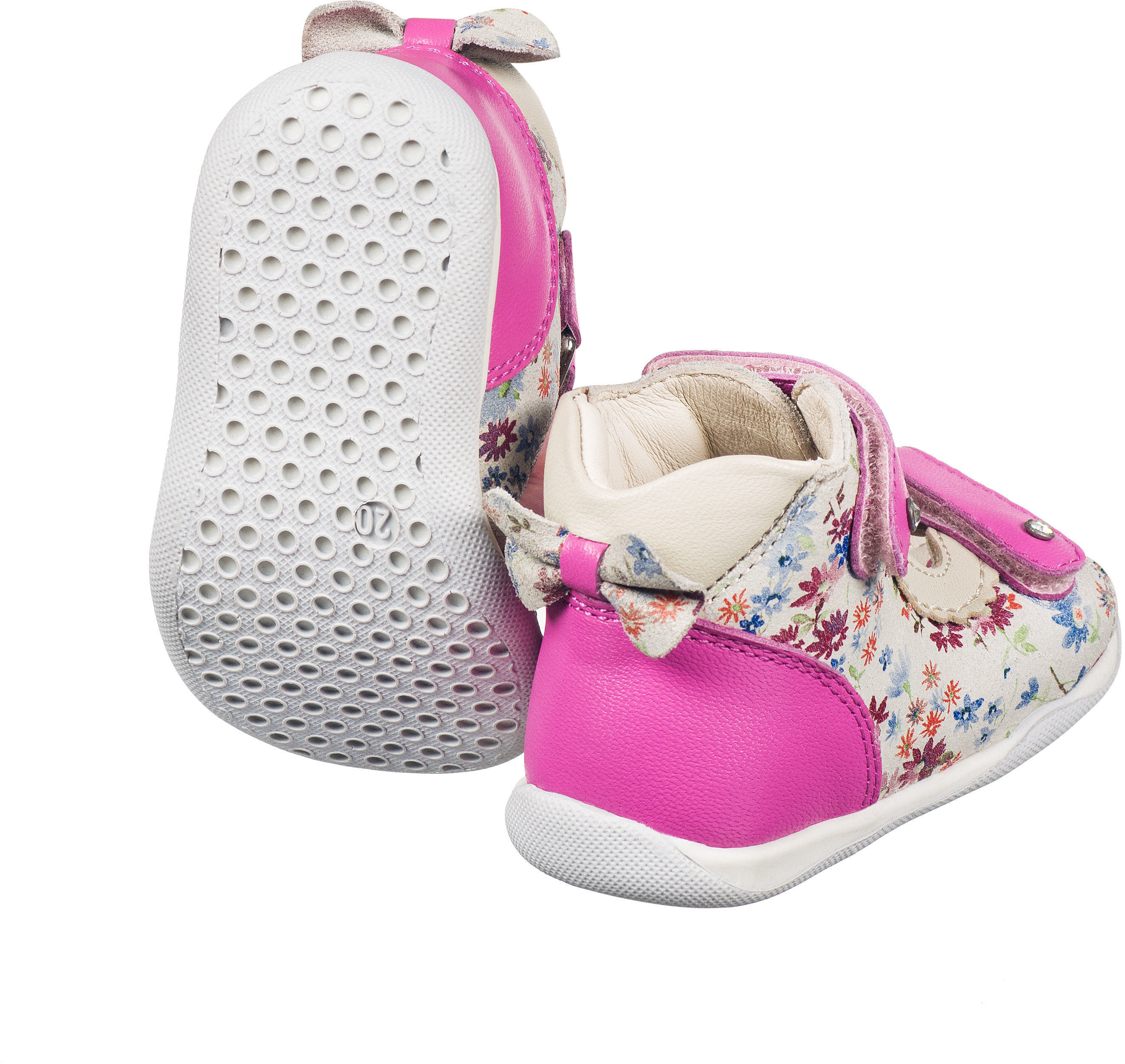 MEMO Sandałki Baby do nauki chodzenia - buciki dla najmłodszych stópek (MINI)