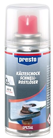Presto 429927 i zimnem Schock szybko rdzy Odpowietrzacz 150 ML 429927