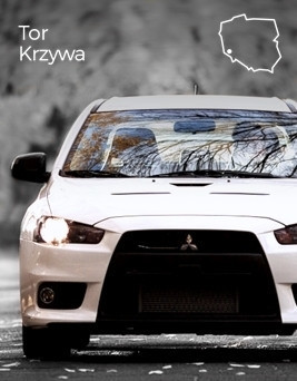 Jazda za kierownicą Mitsubishi Lancer Evo X  Tor Krzywa P0007034