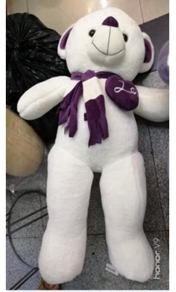 Norimpex Miś z szalikiem i sercem 100cm 2 kol. 1001785