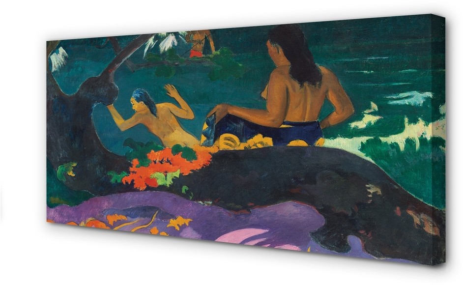 PL Tulup Obrazy na płótnie Sztuka akt nad jeziorem 140x70cm