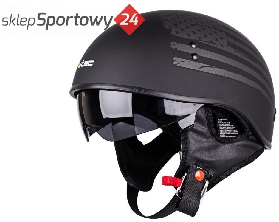 W-Tec KASK MOTOCYKLOWY V535 US FLAG ROZM XL 61-62) ZADZWOŃ 600-555-801 ! 18158-XL-1