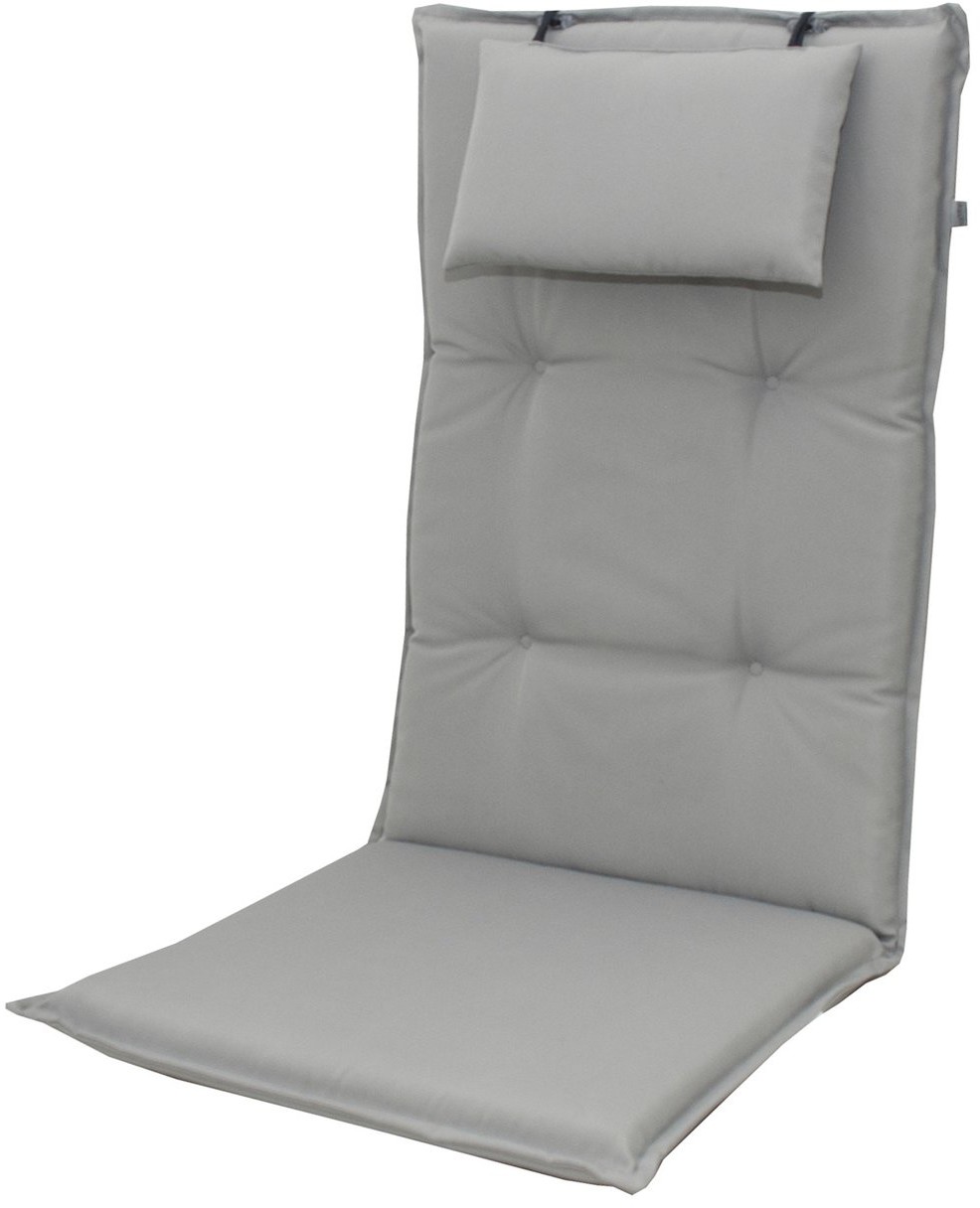 OBI Poduszka na fotel BRILLANT szary 117x48x7cm