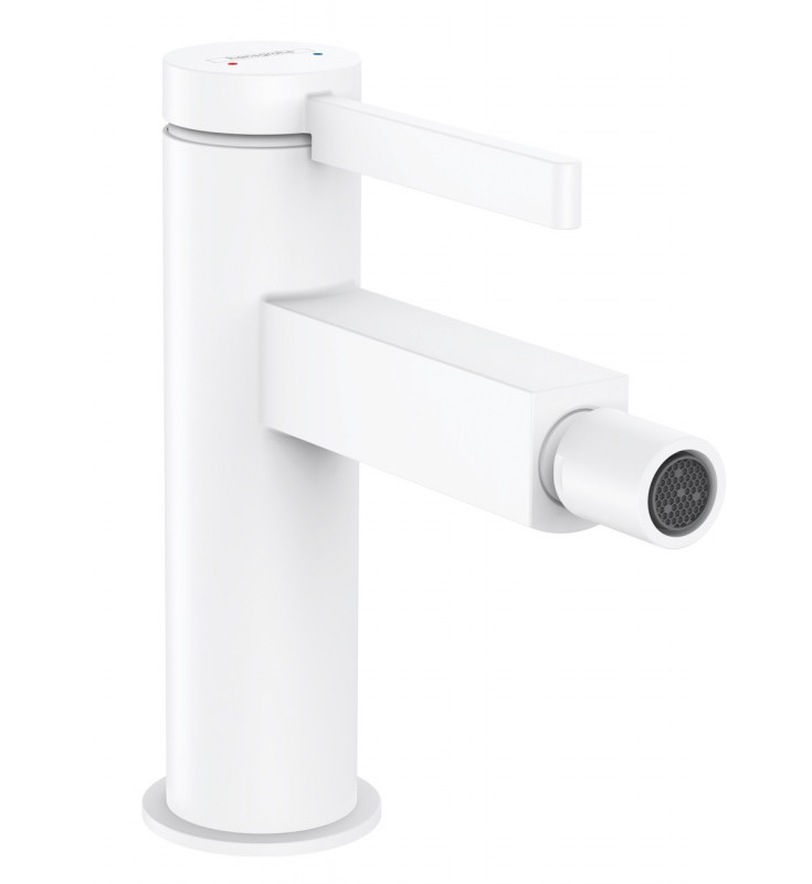 Hansgrohe Finoris Bateria bidetowa biały mat 76200700