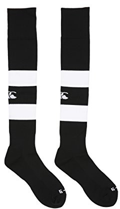 Canterbury męskie ubrania skarpety guma do gry, czarny, XS T23949-989-XS