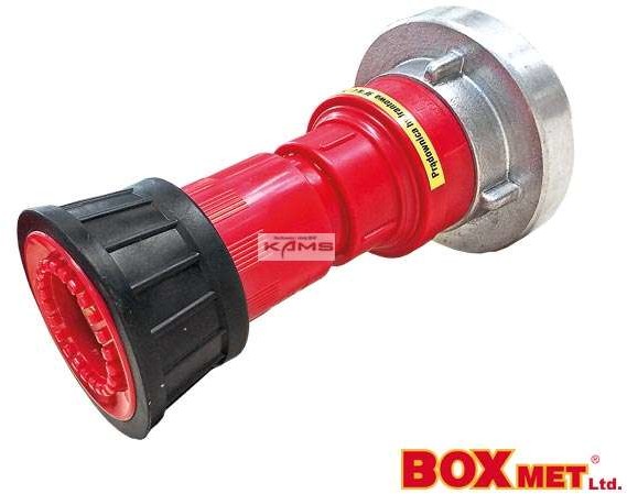 Boxmet LTD. BX-HW52 - Hydrant wewnętrzny zawieszany z wężem płasko składanym dwie długości węży - 15 m i 20 m.