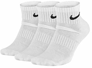 Nike męskie skarpety U NK Everyday Cush Qtr 3pr, m (SX7667-100-Medium)