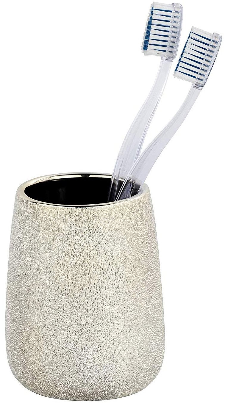 Wenko Pojemnik ceramiczny kubek ceramiczny GLIMMA w kolorze szampańskim B07PFNGJQP