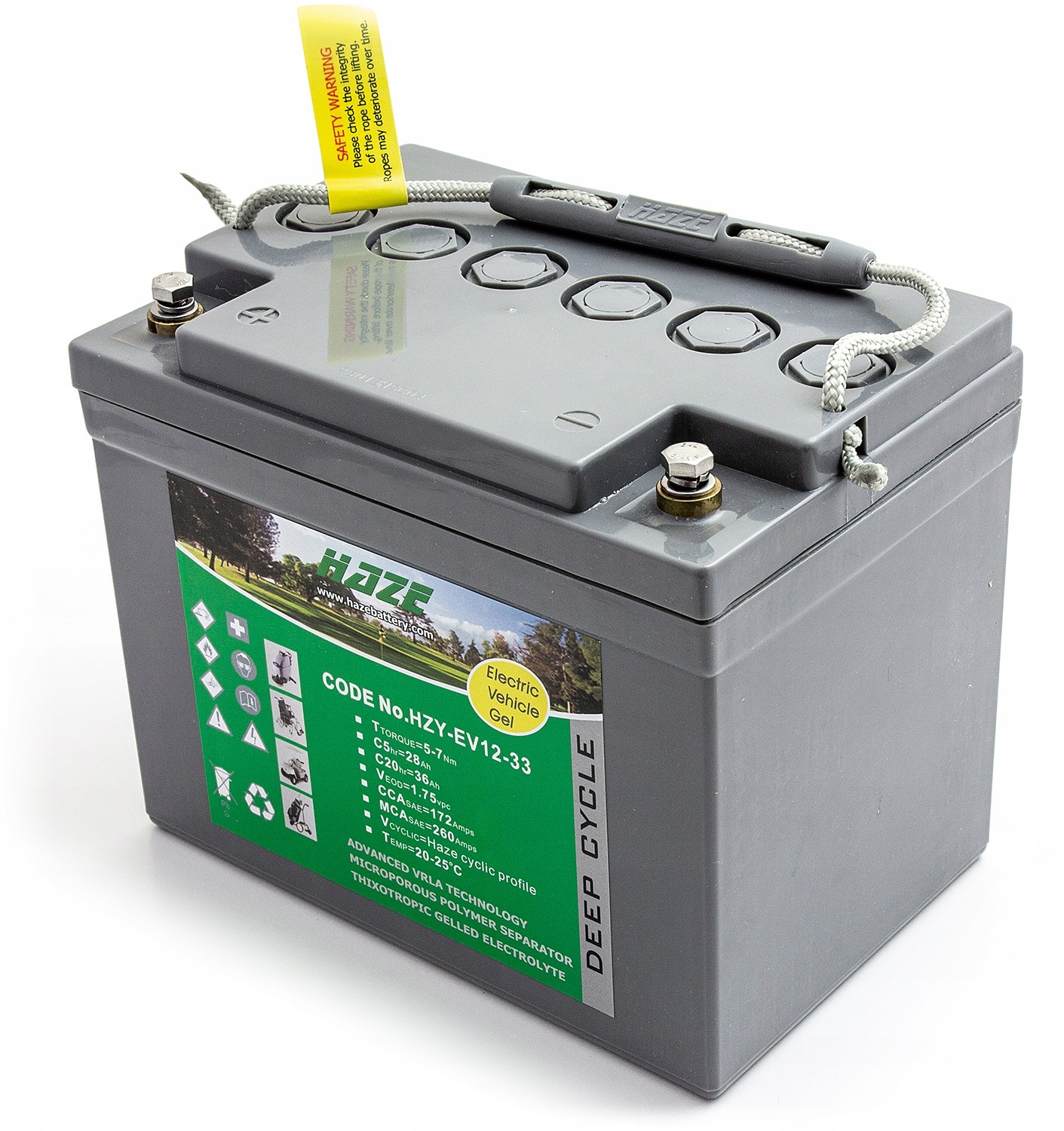 Akumulator Haze Gel HZY-EV12-33 12V 33Ah