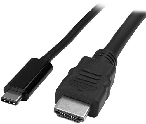STARTECH.COM Startech.COM Startech.COM USB-C to HDMI Adapter Cable  1 m  kompatybilny z Thunderbolt 3  USB Type-C to HDMI konwerter sieciowy-4 K 30 HZ CDP2HDMM1MB