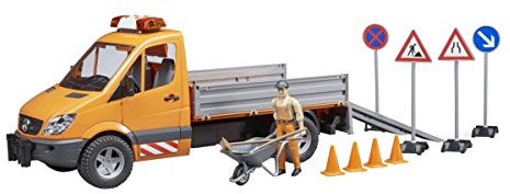 bruder BRUDER 2537 Mercedes Benz Sprinter lokalnych, z kierowcy i akcesoria