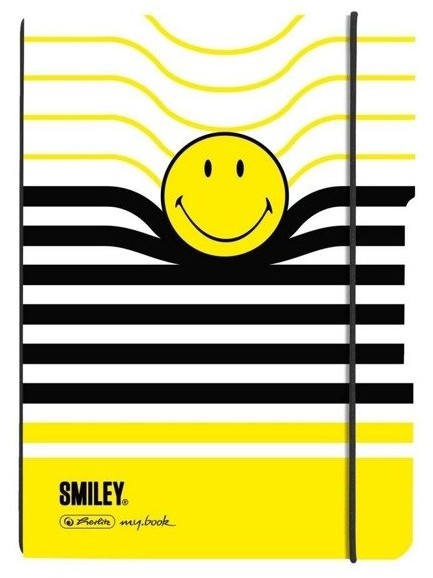 HERLITZ Notatnik A5/40K kratka My. Book Flex Smiley B&Y