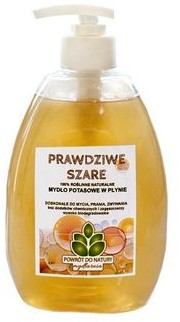 Powrót do natury Naturalne mydło potasowe PRAWDZIWE SZARE w płynie 500 ml PDN8