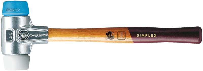 SIMPLEX Halder Młotek Halder EH3117 50 mm (miękki elastomer + superplastik) 3117.050