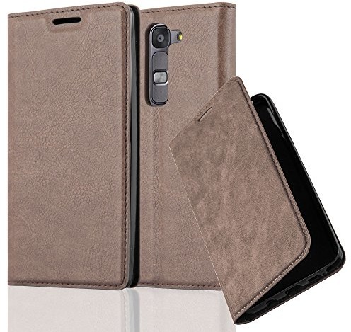 Cadorabo LG G4 °C tablet firmy cadorabo  pokrowiec osłona z niewidocznym zapięciem na magnes funkcja stojaka i-przegródką na Case Cover osłona etui torebka z klapką Book Style DE-113663