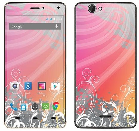 Wiko Royal Sticker Royal tatuaż ścienny RS. 97633 samoprzylepny do Getaway z motywem Fusion RS.97633