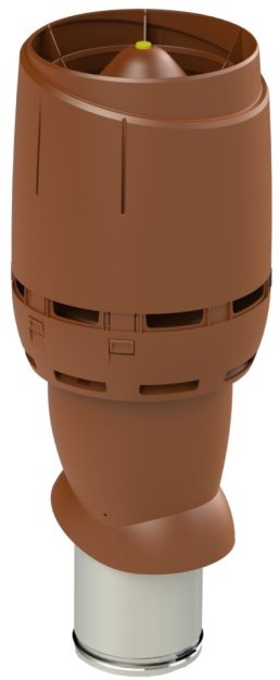 VILPE Kominek wentylacyjny izolowany FLOW 160P/IS/500 Czekoladowy Specjalistyczny sklep 28 dni na zwrot