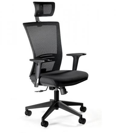 Unique Fotel biurowy ERGONIC czarny 1506H