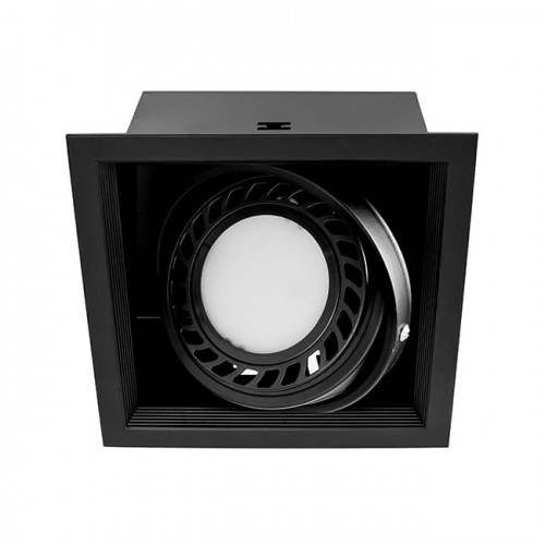 PremiumLUX OPRAWA SUFITOWA WPUSZCZANA VIENA 1xAR/ES111 CZARNA LUX03101