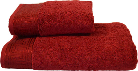 Soft Cotton Ręcznik kąpielowy VERA 75x150 cm Ciemno czerwony Ręcznik kąpielowy VERA 75x150 cm Ciemno czerwony
