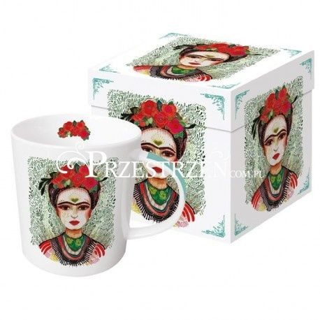 DUŻY KUBEK PORCELANOWY Frida 604092