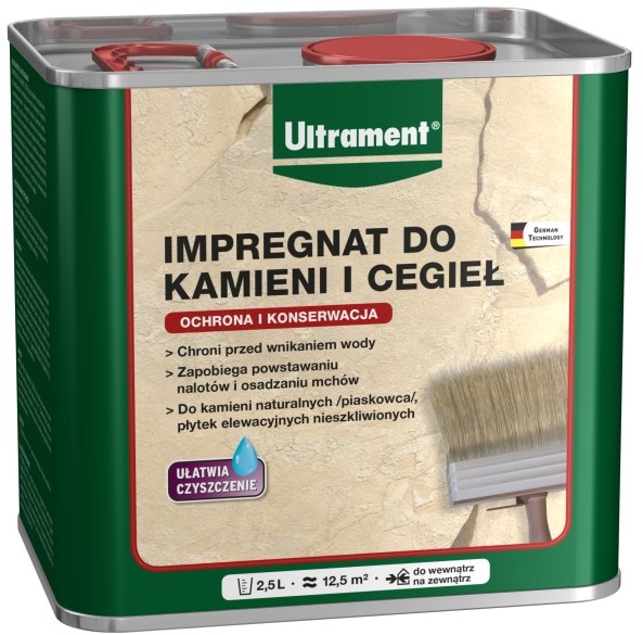 Ultrament Impregnat do kamienia naturalnego Ultrament 2 5 l 2,5 L