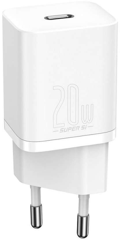 Baseus Ładowarka sieciowa Super Si Quick Charger 1C 20W CCSUP-B02