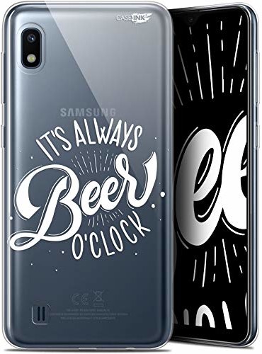 Samsung Caseink Etui ochronne do Galaxy A10, ultracienkie, motyw: Its Beer O'Clock CRYSPRNTA10BEEROCLOCK