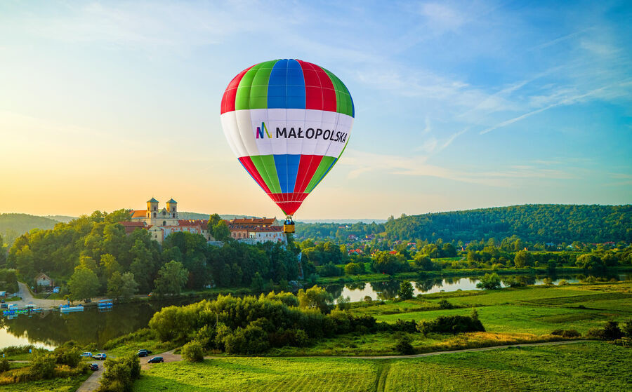 Lot zaręczynowy balonem - Kraków - Ojców II LBZKrO2