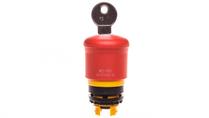 Eaton Przycisk bezpieczeństwa 22mm 0Z 1R IP66 klucz M22-PVSK01 216514 216514
