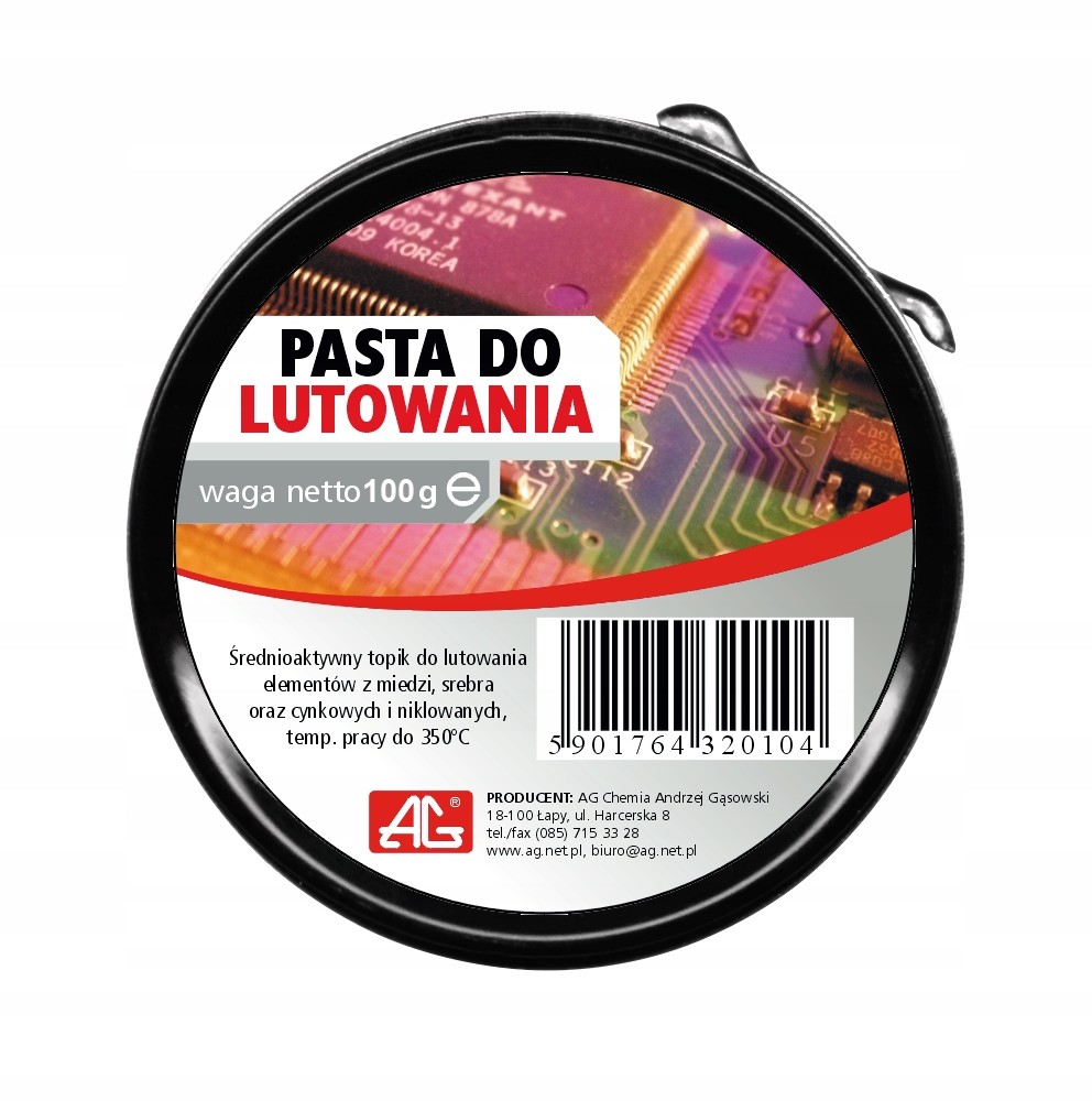Pasta lutownicza 100g Ag