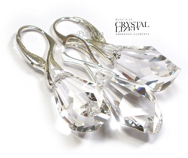 Arande SWAROVSKI piękny komplet SREBRO 21mm CRYSTAL 1894233579