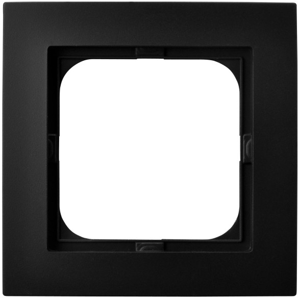 Ospel Ramka pojedyncza As czarna R-1G/33