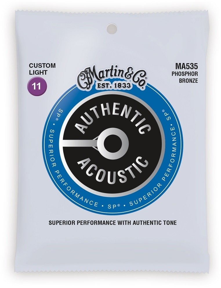 Martin MA535 Authentic 11-52 phosphor bronze struny akustyczne