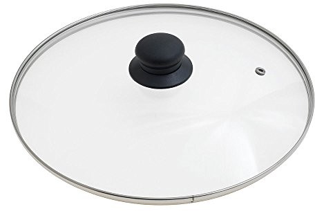 ORYX Oryx 5023430 szklana pokrywka do patelni firmy 28 cm, 29 x 29 x 7 cm, biały 5023430