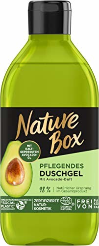 Nature Box pielęgnujący żel pod prysznic z zapachem awokado, 250 ml