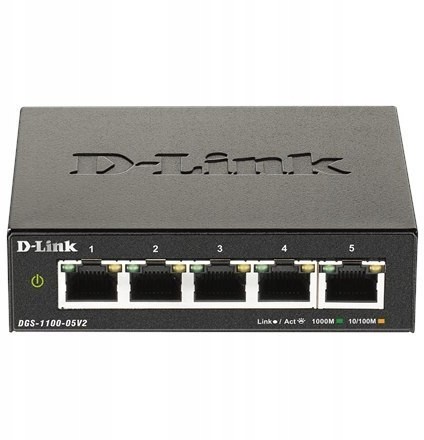D-Link 5-Port Gigabit Smart Managed Switch