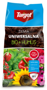 TARGET ZIEMIA Z BIOHUMUSEM UNIWERSALNA 20 L zakupy dla domu i biura! OMZ164TX
