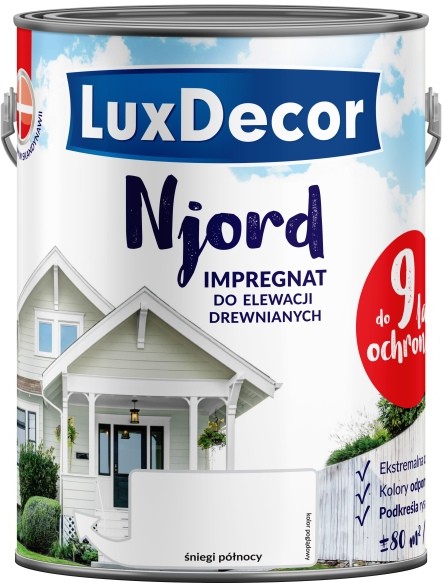 Impregnat do elewacji Njord $6niegi p$7nocy 5 l 15821