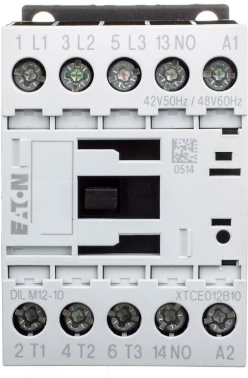 Eaton Stycznik mocy 12A 3P 42V AC 1Z 0R DILM12-10(42V50HZ,48V60HZ) 276826