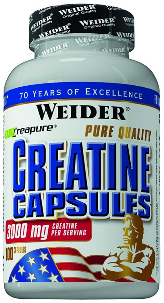 Weider Pure Creatine (Monohydrat Kreatyny) - 100 kapsułek